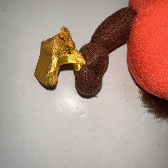 Vintage Taz Tasmanian Devil Halloween Pumpkin Stuffed Animal Plush, - Picture 4 of 10